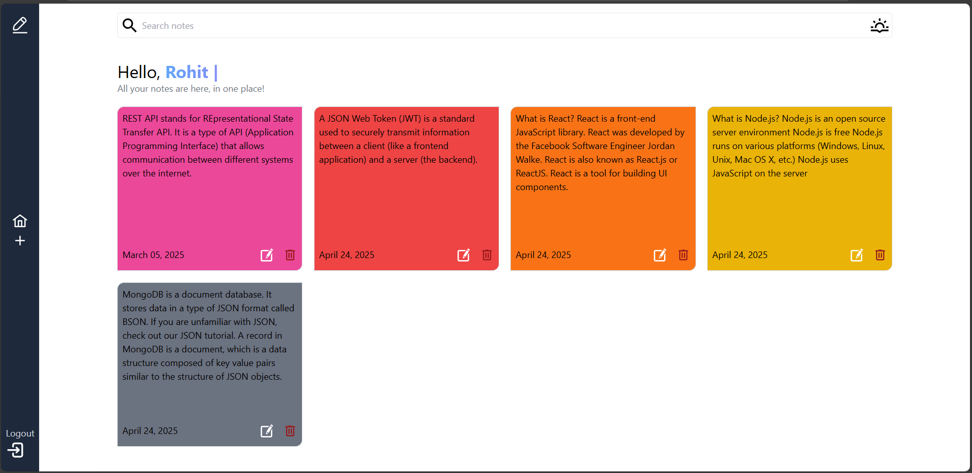Full Stack Developer Training